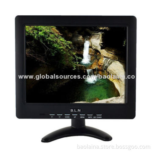 Desktop Car PCs 10" LCD monitor 800*600 resolution built-in VGA input certificated by CE FCC RoHs
